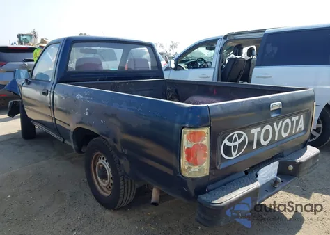 1991 Toyota Pickup 1/2 Ton Short Wheelbase из США, поврежденный, VIN JT4RN81A4M0068743
